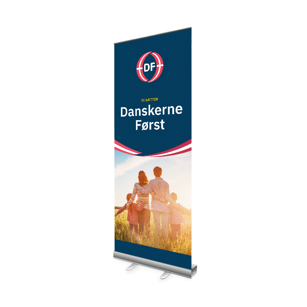 Roll up Banner DF Butikken