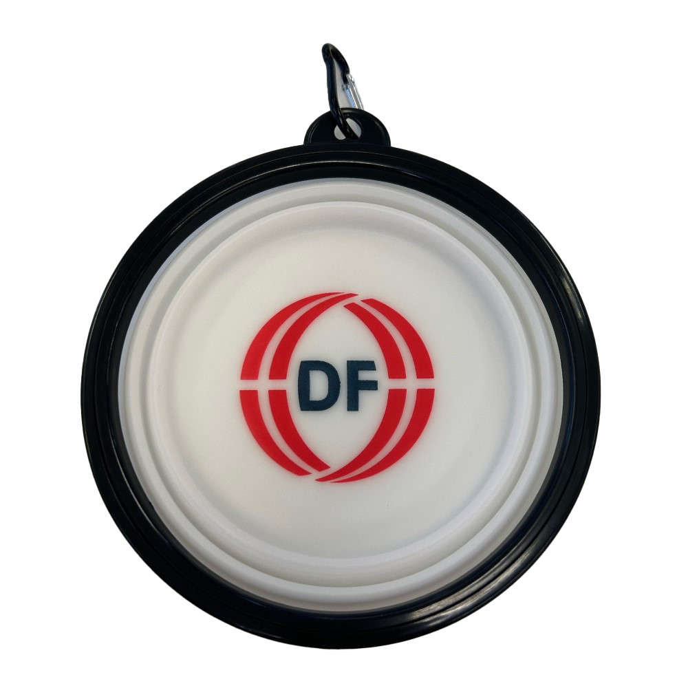 Hundeskål med DF logo